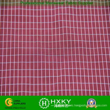 Plaid Polyester Fabric with Yarn Dyed for Garment